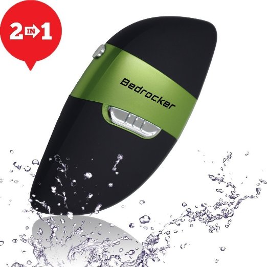 Bedrocker® 2 in 1 Electric Callus Remover Foot and Nail clippers ,Perfect Wet & Dry Electronic Foot File For Hard, Calloused, Dead Skin , Innovative,Regular Coarse,Dust-Proof - Professional Spa Electronic Foot File 【Black/Green】Father's Day Gifts ！