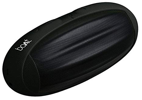 Boat Rugby-BLK Wireless Portable Stereo Speaker (Black)