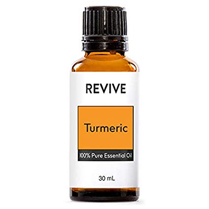 REVIVE Essential Oils Turmeric - 100% Pure Therapeutic Grade, For Diffuser, Humidifier, Massage, Aromatherapy, Skin & Hair Care - Cruelty Free - Unrefined Oils With No Fillers.