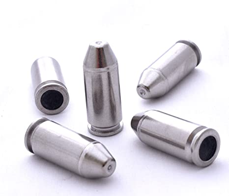Steelworx .40 S & W Stainless Steel Snap Caps (5 Pack)
