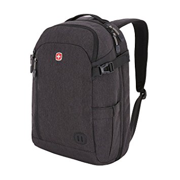 SwissGear Weekender Backpack / Duffel / Bookbag, fits Most 15" Laptop Computers (Dark Grey Color)