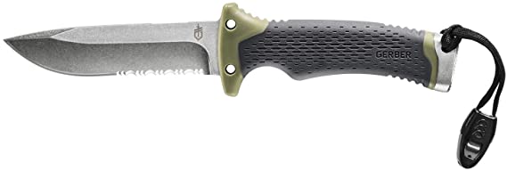 Gerber Ultimate Knife, Fixed Blade Survival Knife with Firestarter [31-003941]