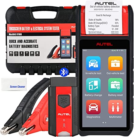 Autel MaxiBAS BT608 (Plus Extra Screen Wiper) Intelligent Battery Health Cold Cranking Ability Electrical System (BT608)