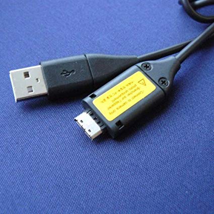 Samsung SL202 Digital Camera Compatible USB 2.0 Data Transfer Power Charger Cable Cord – SUC-C3/C5/C7 Model Compatible – 5 feet Black - Bargains Depot®