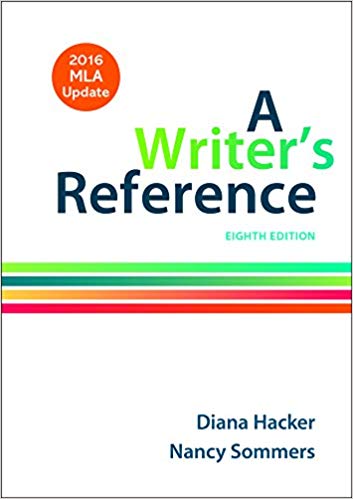 A Writer's Reference with 2016 MLA Update