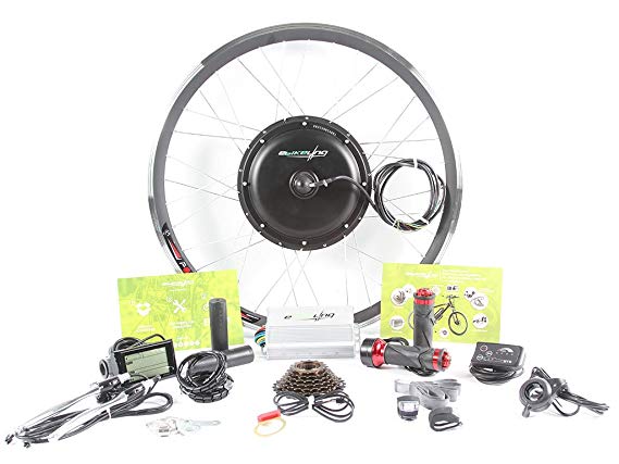 EBIKELING 36V 500W Direct Drive Motor Front Rear Wheel 26" 700C e-Bike Conversion Kit Electric Bicycle