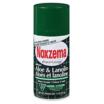 Noxzema Shave Cream Aloe and Lanolin 11 Oz (Pack of 3)