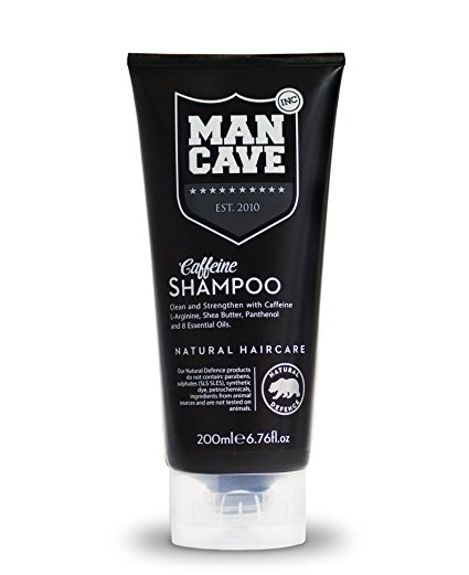 ManCave Natural Caffeine Shampoo 200ml