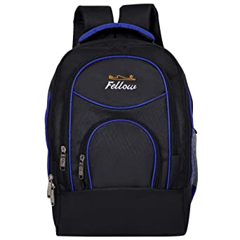 Fellow Large 30 L Laptop Backpack Large 45L Unisex Laptop Backpack |School Bag| |College Bag||Backpack|(Grey/Blue) (royal-blue)