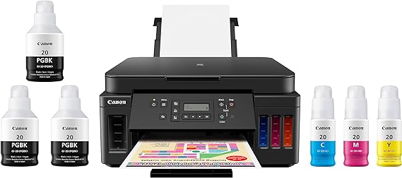 Canon PIXMA G6020 Wireless MegaTank All-in-One Printer