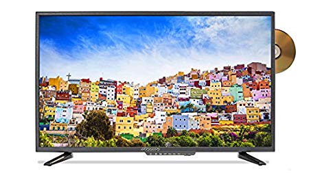 oCosmo 32 Inch 720p LED HDTV with Build in DVD Player, TV-DVD Combo Fine Black (2018)