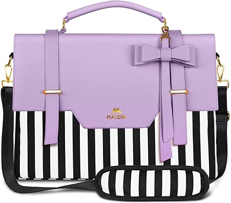 Laptop Bag for Women, Slim Computer Briefcase Sleeve Case