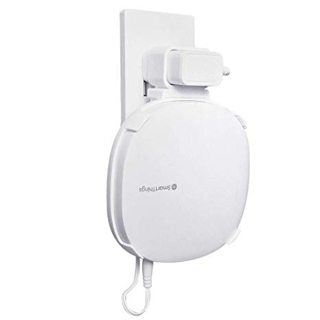 Koroao Smart Home Outlet Wall Mount for Samsung SmartThings Hub 3rd Generation - Easy Installation and No Cord Clutter