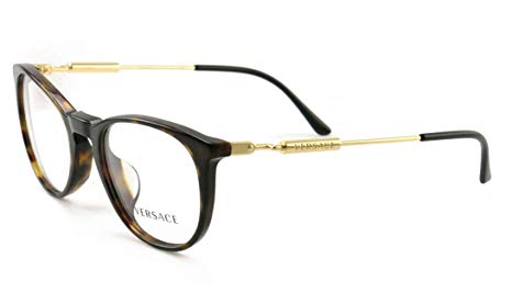 Versace VE3227A - 108 Eyeglass Frame DARK HAVANA w/Clear Demo Lens 51mm