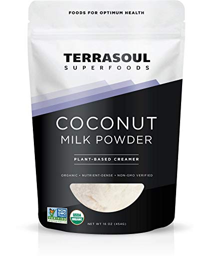 Terrasoul Superfoods Organic Coconut Milk Powder, 16 Ounces