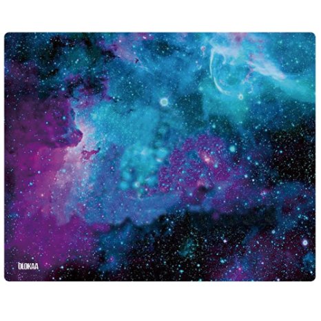 Mouse Pad Wolf Nebula Olokka Brand 5mm Super Thick office&gaming Mouse Pad(9.86 × 7.88 × 0.2inThick)