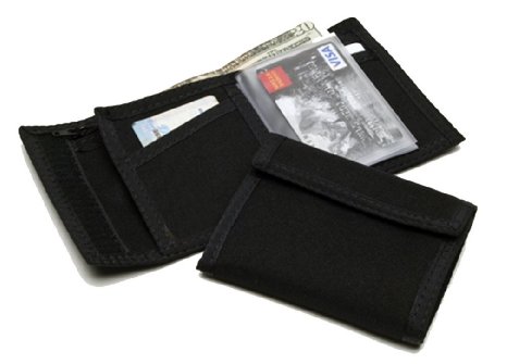 Original Velcro Wallet in Black Made in the USA