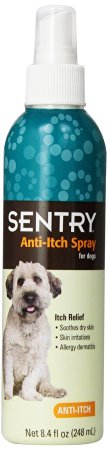 Sentry HC Pet Relief Anti Itch Spray for Dogs, 8.4-Ounce