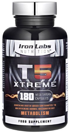 T5 Xtreme 180 Capsules  Thermogenic Fat Burner - Intense weight loss supplement  110 Guarantee