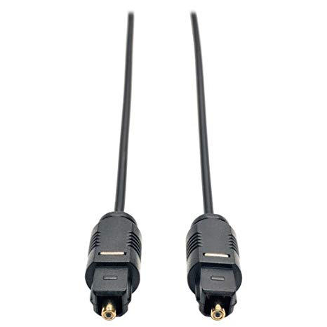 TRIPP LITE A102-03M-THIN Ultra Thin Toslink 10' Digital Optical SPDIF Audio Cable M/M 3M