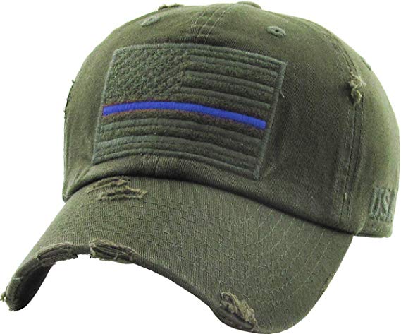 KBETHOS Tactical Operator Collection with USA Flag Patch US Army Military Cap Fashion Trucker Twill Mesh