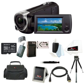 Sony HD Video Recording HDRCX405 HDR-CX405/B Handycam Camcorder (Black)   Son...