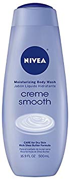 Nivea Body Creme Smooth Moisturizing Body Wash, 16.9 Fl Oz