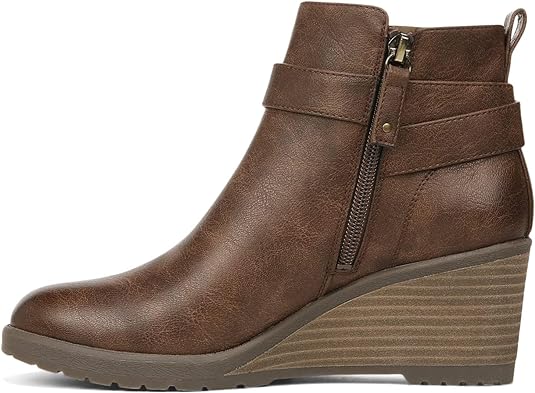 Dr. Scholl's Shoes Women's Camille Wedge Ankle Bootie Boot