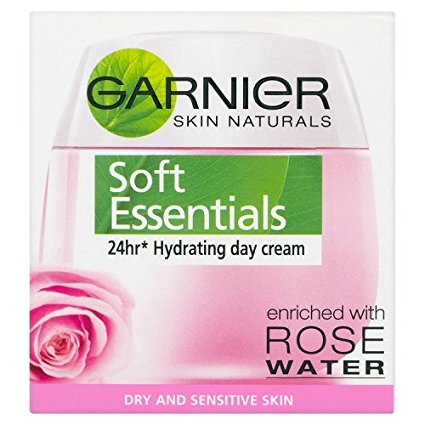 Garnier Soft Essentials Day Cream Enriched with Rose Water, 50ml