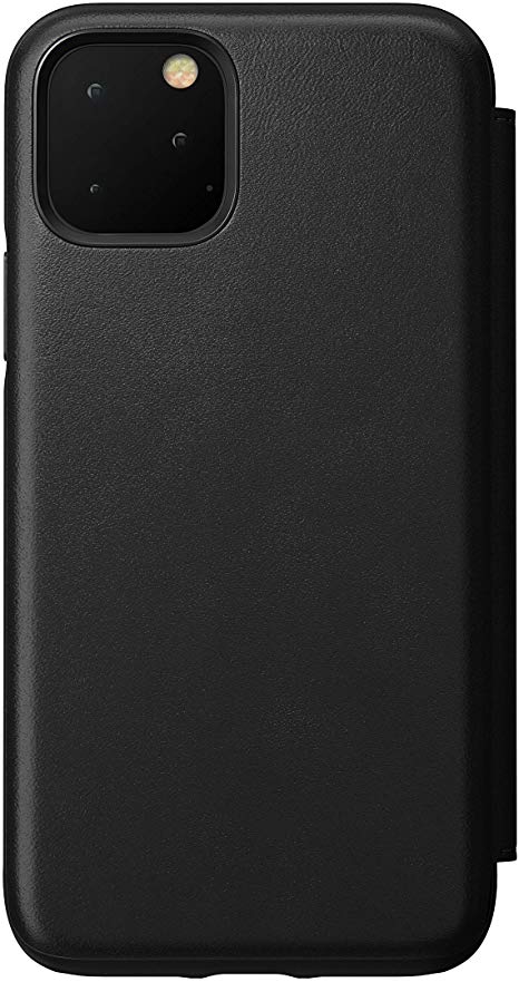 Nomad Rugged Folio for iPhone 11 Pro | Black Horween Leather
