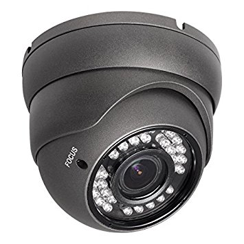Amview 1000TVL 36 IR LEDs IR CUT 2.8~12mm Varifocal Zoom Lens CCTV Security Camera