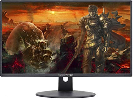 Sceptre 22 Inch FHD LED Gaming Monitor 75Hz 2X HDMI VGA Build-in Speakers, Metal Black 2018