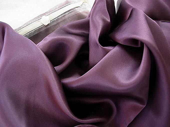 Plum Purple Luxury 100% Silk Pillowcase 20x26" Hair & Facial Beauty Standard