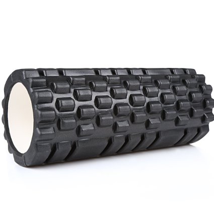 RAGU 13 x 55 Foam Roller High Quality Durable EVA  PVC Roller Wheel for Muscle Massage Physical Therapy Bodybuilding GYM Exercise-Increased Circulation and Flexibility