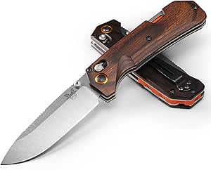 Benchmade - Grizzly Creek 15062 EDC Knife with Wood Handle (15062)