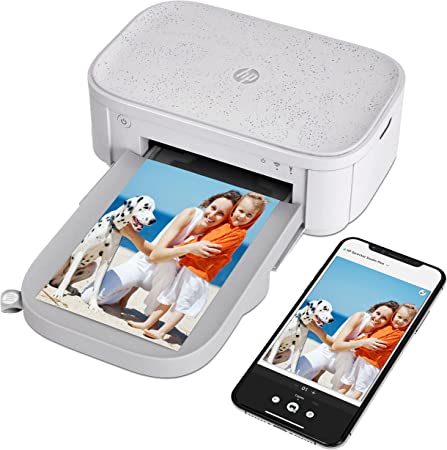 HP Sprocket Studio Plus WiFi Printer – Wirelessly Prints 4x6” Photos from Your iOS & Android Device