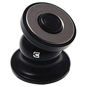 Caseco Core 360 Car Mount Phone Holder - Magnetic Dashboard Mount - Suitable For All Phone Sizes And Tablets - Fits In Any Vehicle - Matt Black