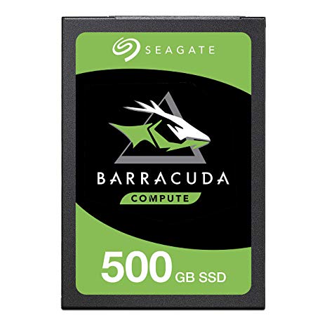 Seagate 500 GB Barracuda SATA Internal Solid State Drive (Black)