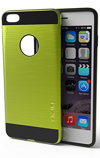 iPhone 6 Case, iPhone 6S Case, Crave Strong Guard Protection Series Case for iPhone 6 6s (4.7 Inch) - Lime Green
