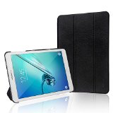 Tab S2 97 Case JETech Gold Slim-Fit Smart Case Cover for Samsung Galaxy Tab S2 97 inch Tablet with Auto SleepWake Feature Black