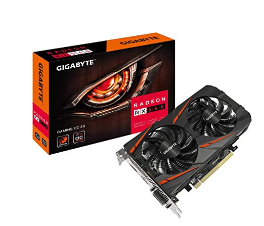 Gigabyte Radeon RX 560 Gaming OC 4G REv2.0 (GV-RX560GAMING OC-4GD REV2.0)