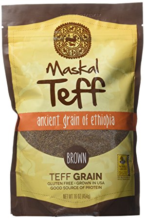 Maskal Teff, Brown Grain, 16 Ounce