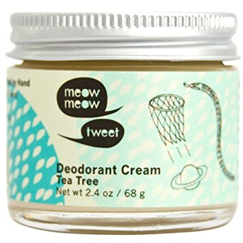 Meow Meow Tweet Tea Tree Deodorant Cream 2.4oz
