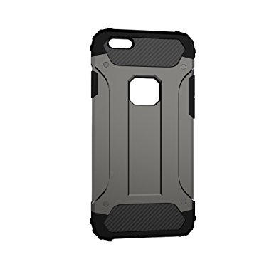 Marvotek 5.5" Dual Layers iPhone 6 Plus Case iPhone 6s Plus Case Phone Case Defender Case Double Protection iPhone Cover Bumper Case Dark Grey