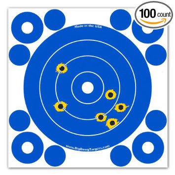Big Dawg Targets - Adhesive 4 Inch Reactive Splatter Shooting Target