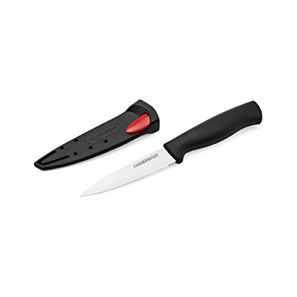 Farberware Paring Knife with EdgeKeeper Self-Sharpening Sleeve, 3.5-Inch