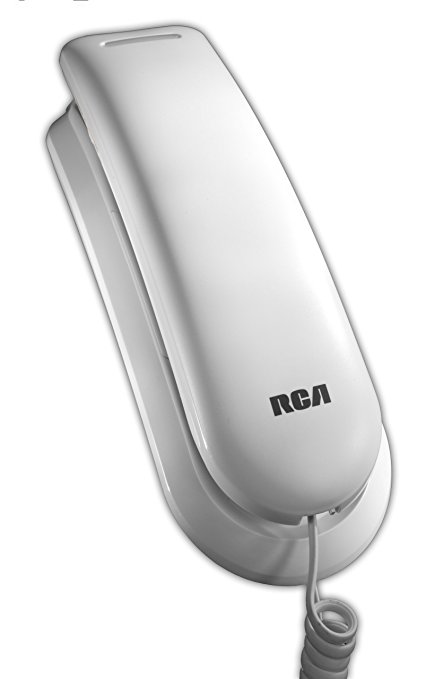 RCA 1121-1WTGA Legend Series Amplified Slim-Line Corded Phone