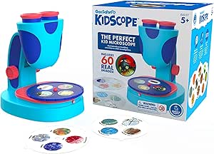 Educational Insights GeoSafari Jr. Kidscope, Kids Microscope, STEM Toy, Gift for Boys & Girls, Ages 5