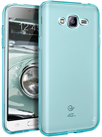 J3 Case, Express Prime Case, Amp Prime Case, LK Ultra [Slim Thin] TPU Rubber Soft Skin Silicone Protective Case Cover for Samsung Galaxy J3 / Express Prime / Amp Prime (Mint)