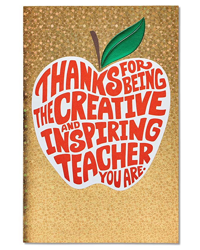 American Greetings Teacher Thank You Cards (Creative and Inspiring)